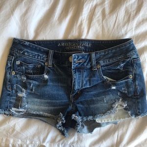 American Eagle Stretch Jean Shorts